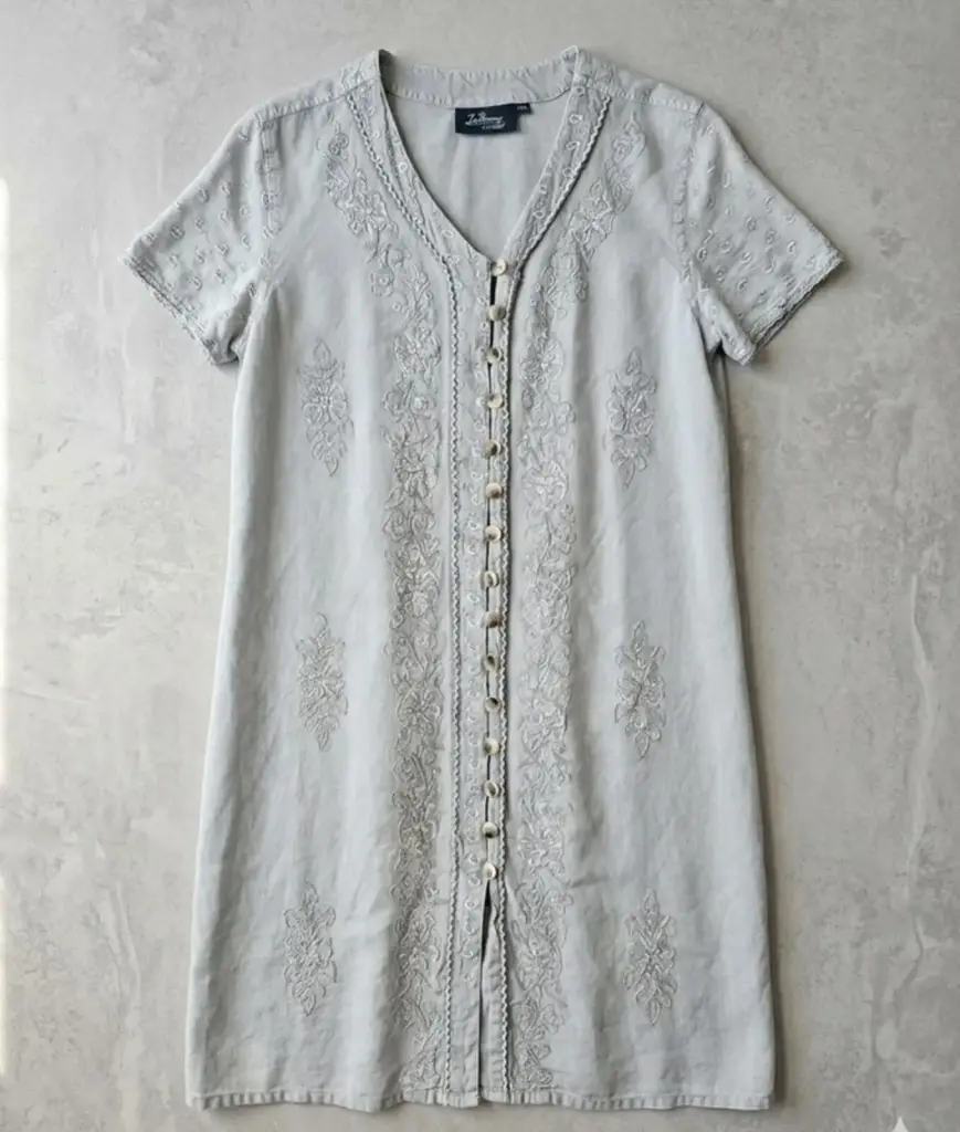 Joe Browns by Coline Boho Embroidered Tunic Dress - Size XXL