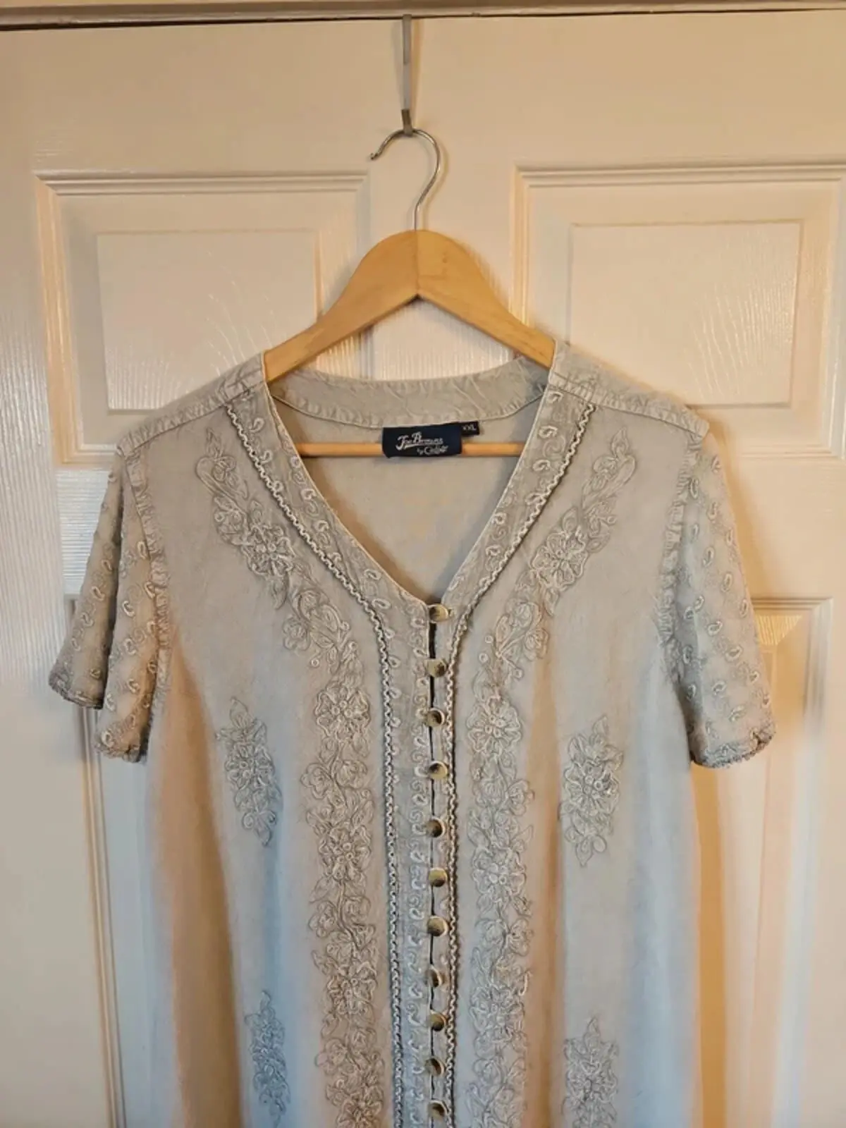 Joe Browns by Coline Boho Embroidered Tunic Dress - Size XXL - Image 3