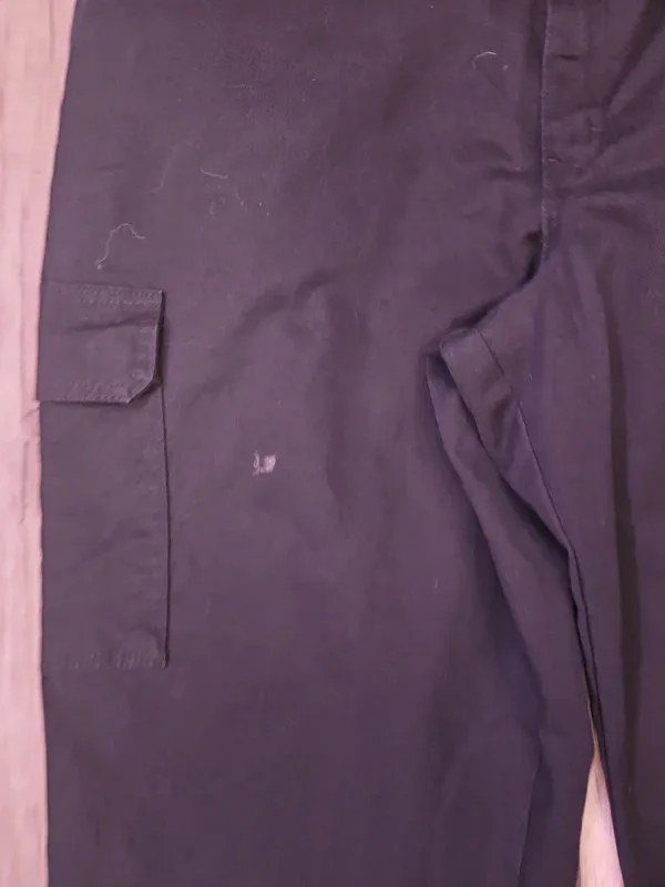 Dickies Cargo Trousers Black 40W 30L Workwear Combat - Image 3