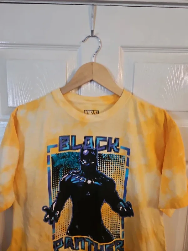 Marvel Black Panther Tie Dye Tshirt Size Large - Image 3