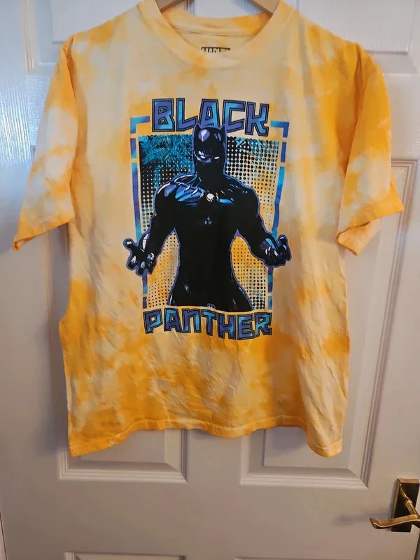 Marvel Black Panther Tie Dye Tshirt Size Large - Image 5