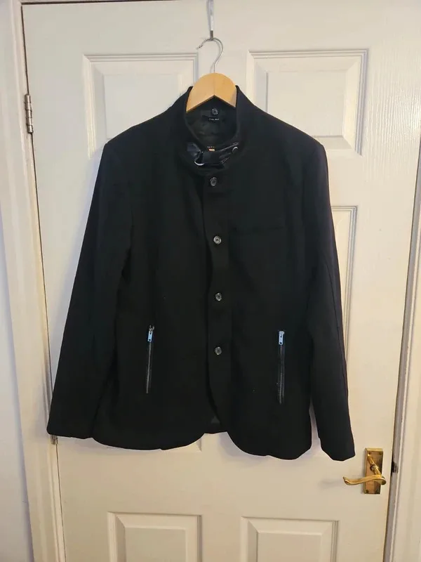 Zara Man Black Jacket - Size XL - Image 2