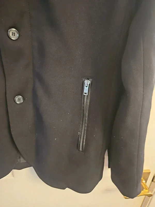 Zara Man Black Jacket - Size XL - Image 6