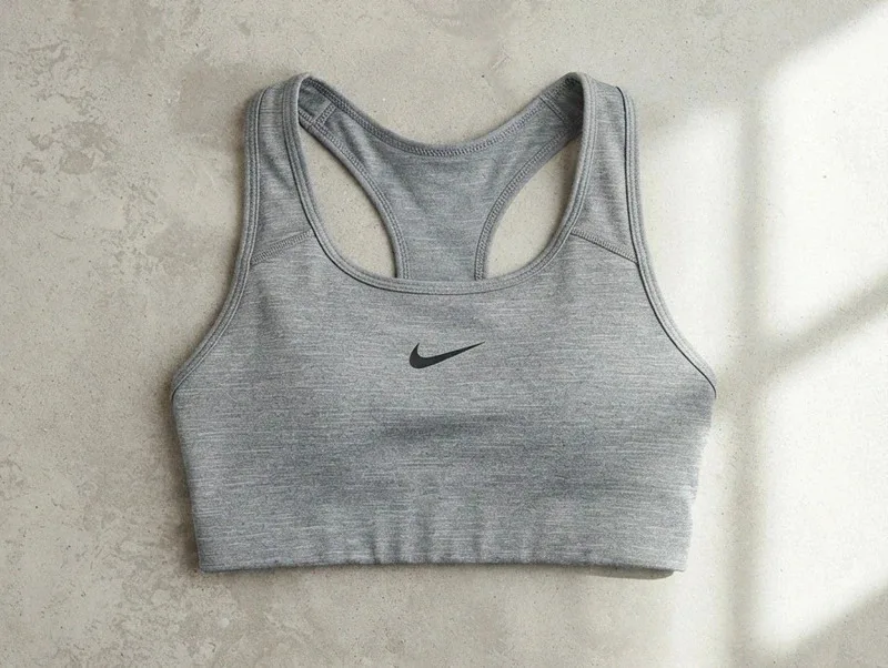 Grey Nike Sports Bra - Size S