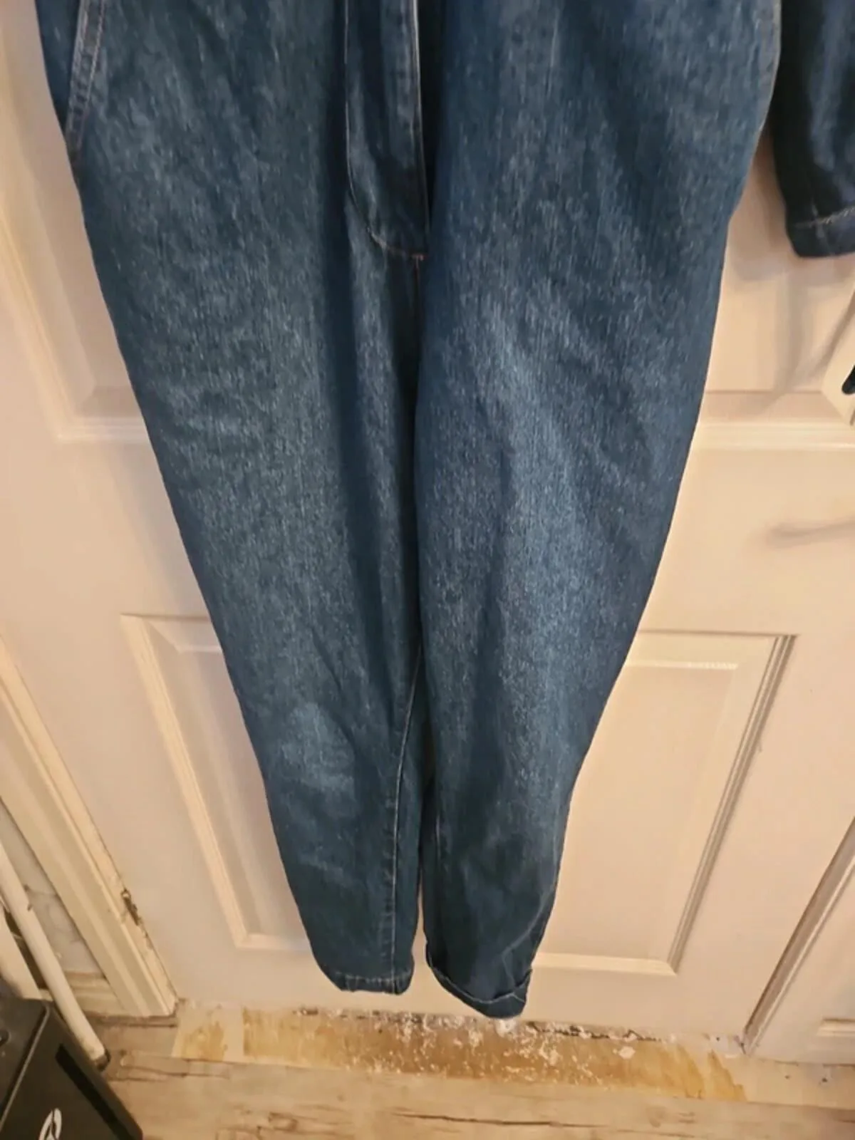 Next 100% Cotton Blue Denim Jumpsuit – Size 10 - Image 8