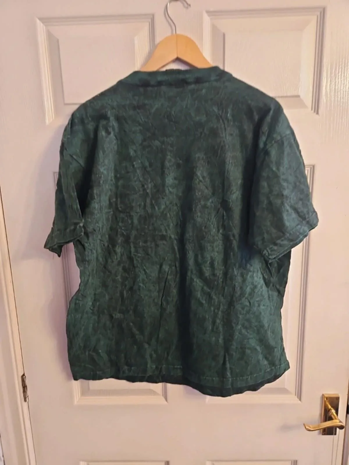 Vintage 90s Keehn Scenes "Royce Vineyards" AOP T-Shirt - Dark Green Acid Wash - Image 6
