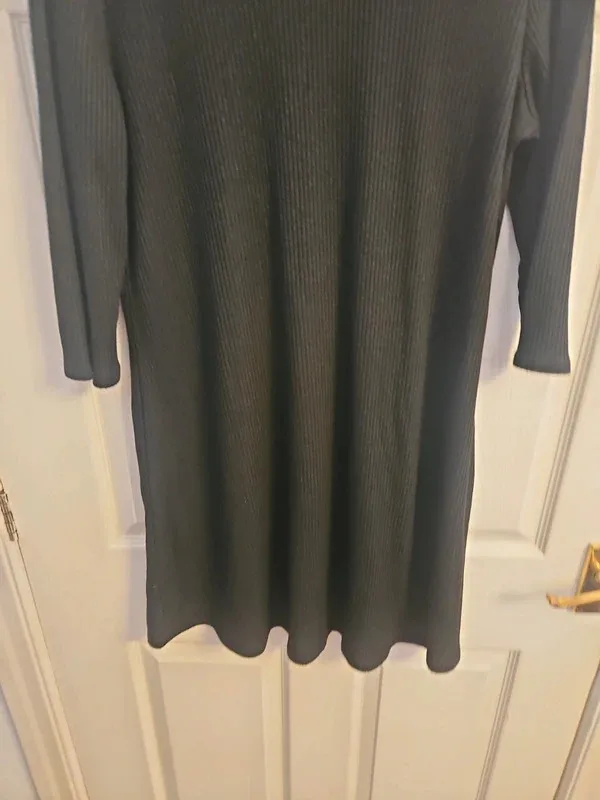 George Black Turtleneck Jumper Dress Size 18 NWT - Image 4