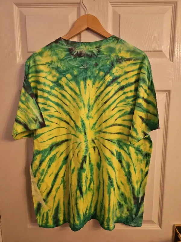Vintage Hydra The Revenge Dorney Park Tie Dye Graphic Tee - Image 5