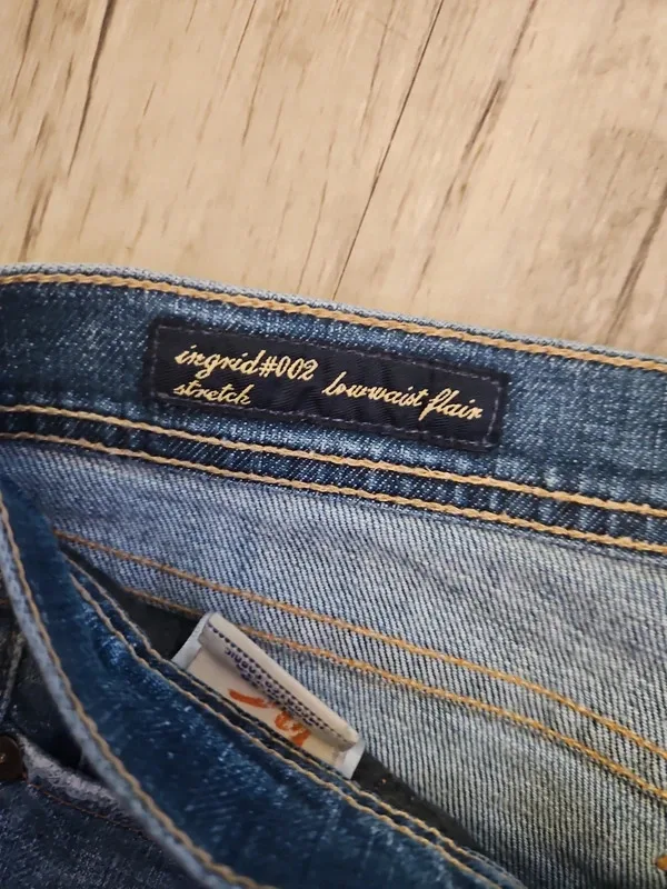 Citizens Of Humanity Ingrid 002 Low Waist Flare Jeans W30 L31 - Image 9