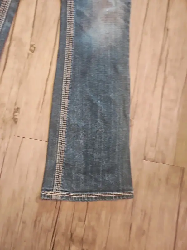 Silver Suki Surplus Low Waisted Flared Jeans W28 L29 - Image 7