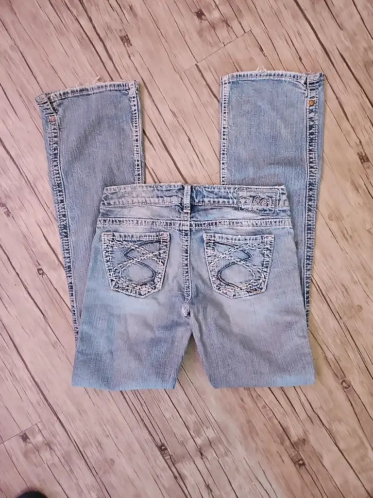 Silver Jeans Co. Frances Bootcut Jeans Blue Denim Y2K W28 L32 (Tagged W27 L33)