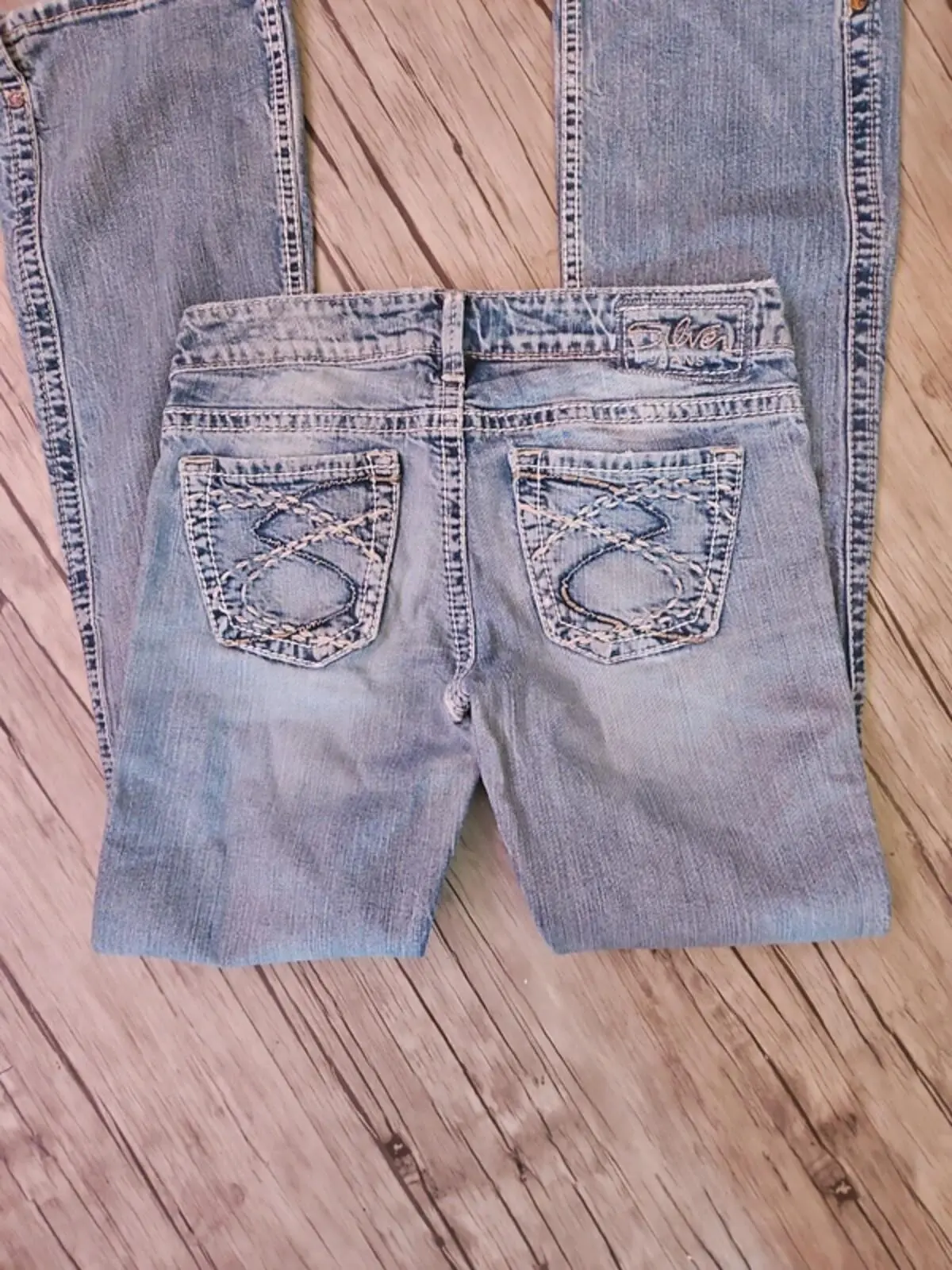 Silver Jeans Co. Frances Bootcut Jeans Blue Denim Y2K W28 L32 (Tagged W27 L33) - Image 2
