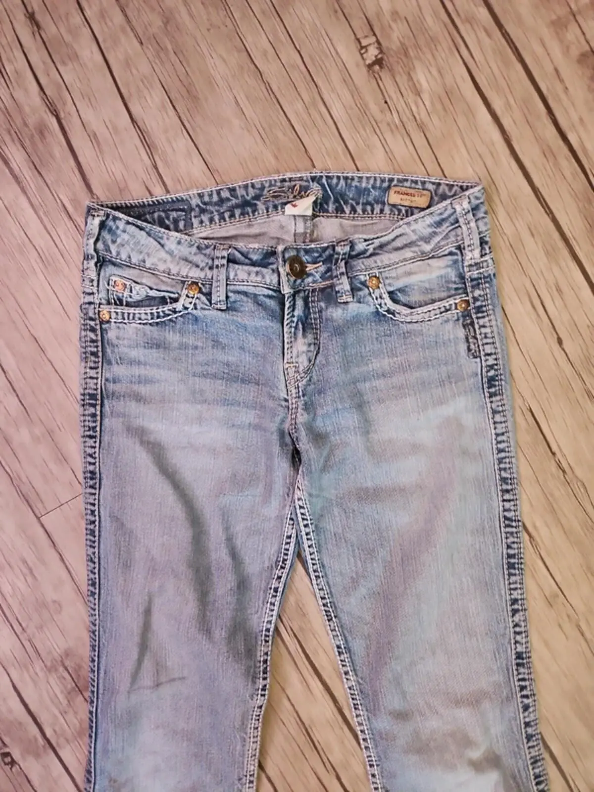 Silver Jeans Co. Frances Bootcut Jeans Blue Denim Y2K W28 L32 (Tagged W27 L33) - Image 4