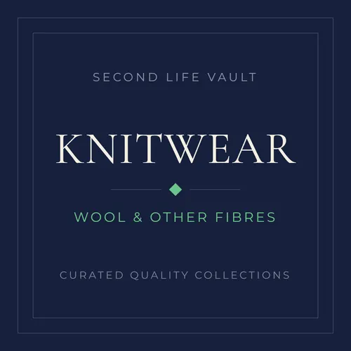 Second Life Vault — Knitwear: wool and other fibres