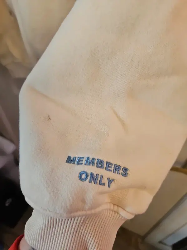 Drmrs Club Thanks For Being Here Cream Oversized Hoodie M - Image 8