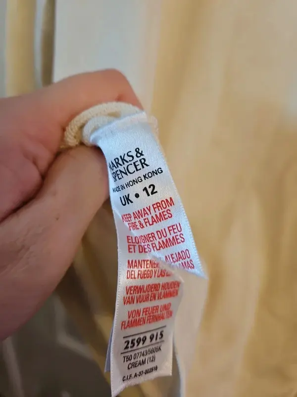 M&S Cream Fine Knit Cardigan with Cable Knit Detail - Image 8