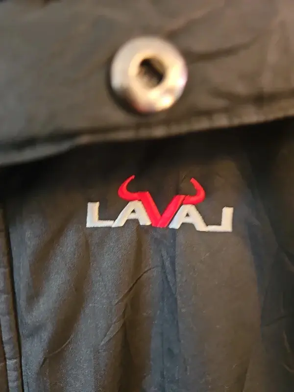 Adidas Université Laval Black Padded Jacket Coat Size S - Image 5